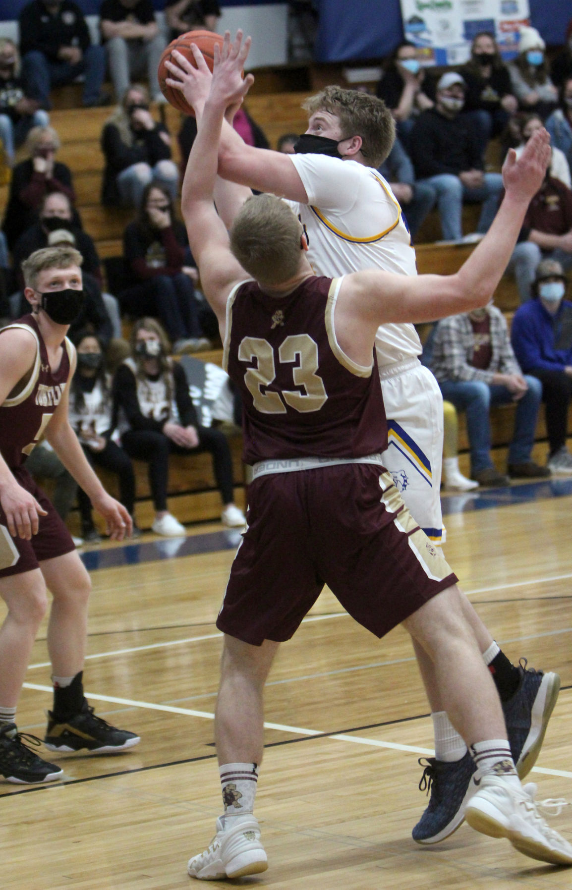 Turtle Lake at McDonell boys basketball 2-27-21